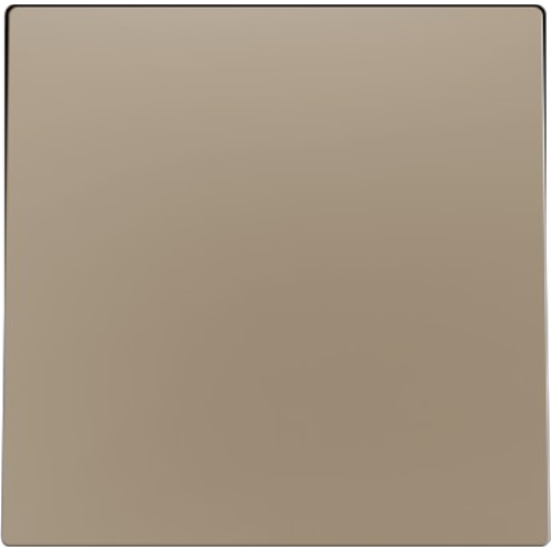 ZENNIO 830001704 ZS55. Single switch cover 55x55 mm - Champagne