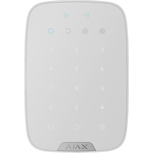 133210 Ajax Superior KeyPad Plus Jeweller (8EU) ASP white