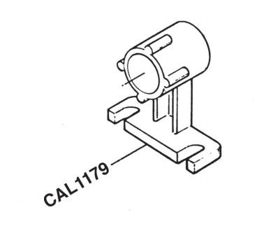 RIB CAL1179 BOY ROLLER SUPPORT