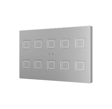ZENNIO ZVITRXL10S RGB XL 10 key. PC-ABS capacitive button - 1