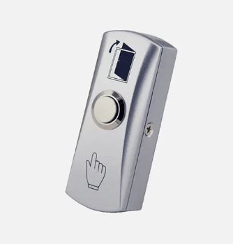DOMOTIME HL.PBRE Outdoor aluminium push button 83x32x25- NO 2.5A