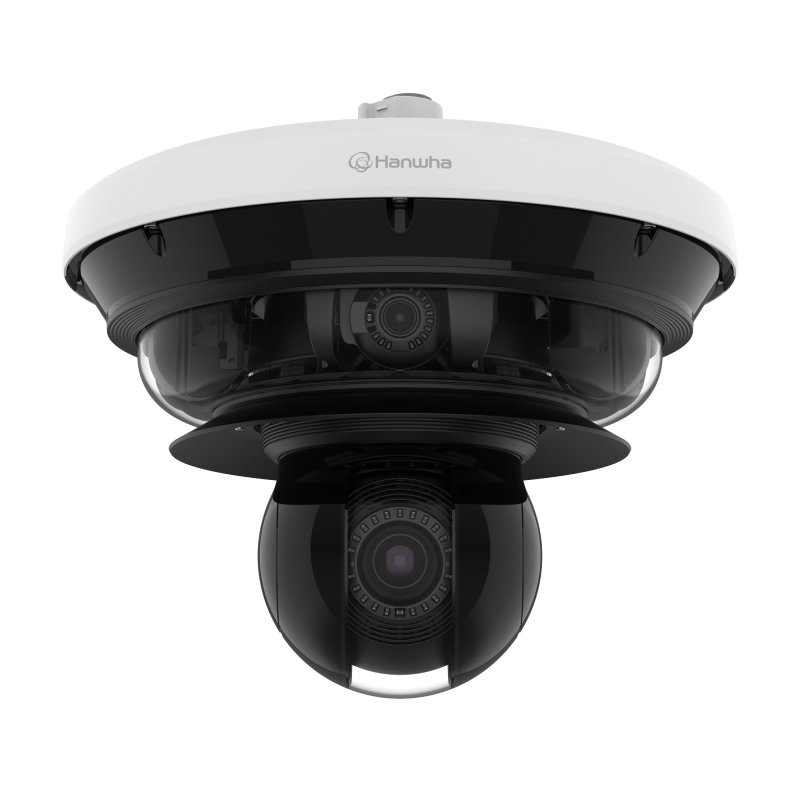HANWHA PNM-C34404RQPZ 34MP with PTZ AI, IR Multisensor