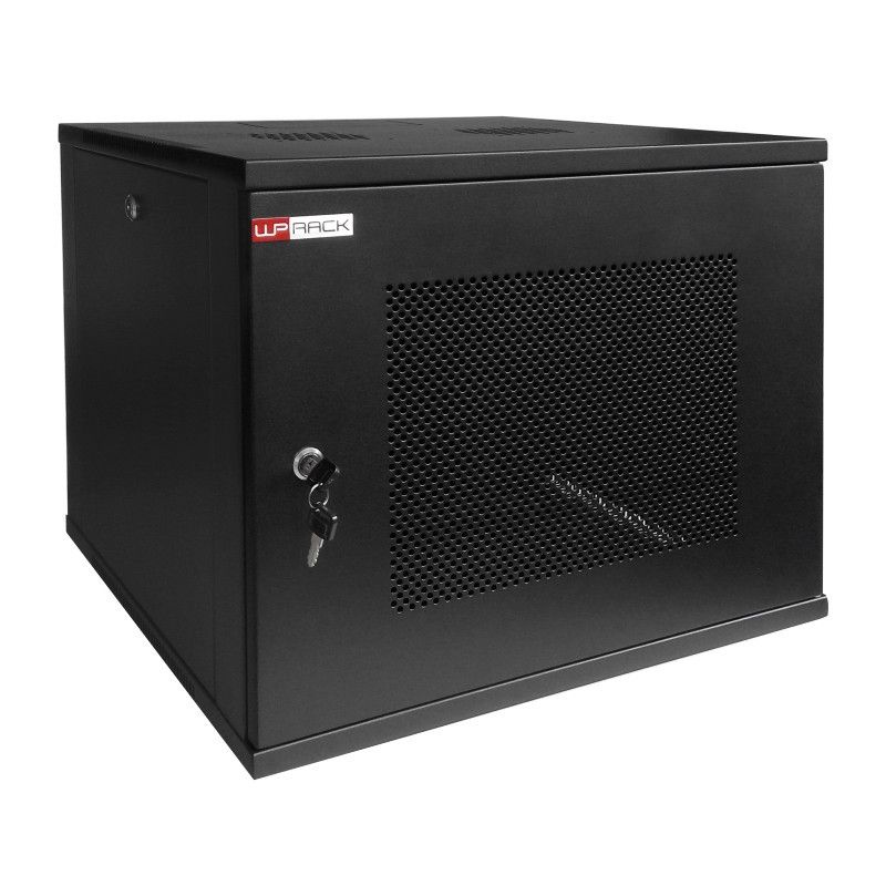 WP RACK WPN-RWC-09604-B WALL MOUNT RACK 19 RWC SERIES 9U BLACK RAL 9005"