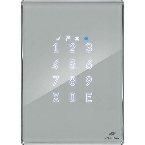 PLEXA KPS-IV-FT Periferica Mifare 13,56 MHz e tastiera in vetro ve