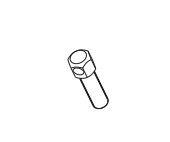 TOPP 0B0006 Increased fixed register pin h 57.5 (surmount)