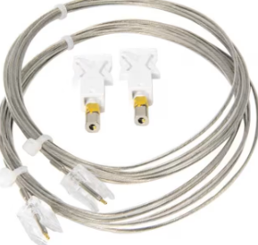 COOPER CSA ILLUMINAZIONE LUM10560 KIT  SOSPENSIONE CON CAVO CRYSTALWAY 20 E 30M