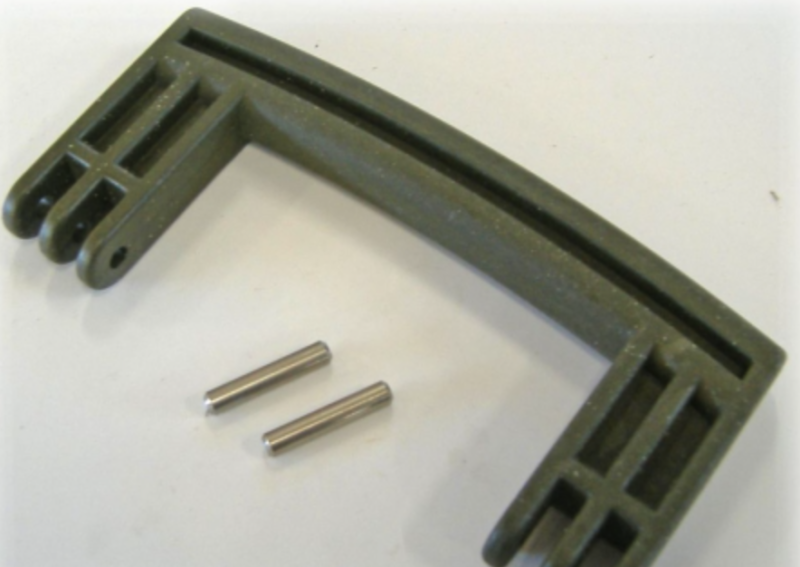 GT LINE KIN.0448 Side handle, green (mod. 5325-5326-5822-5823