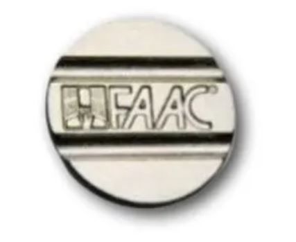 7133011 Customized FAAC token diameter 22mm