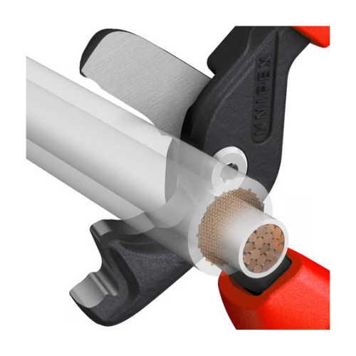 95 12 225 KNIPEX StepCut XL CC Cable cutter