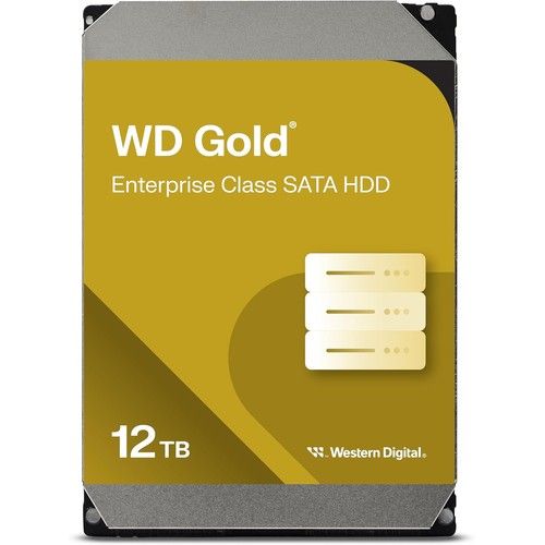 WESTERN-DIGITAL WD122KRYZ WD GOLD HDD 3.5P 12TB SATA3 (EP)
