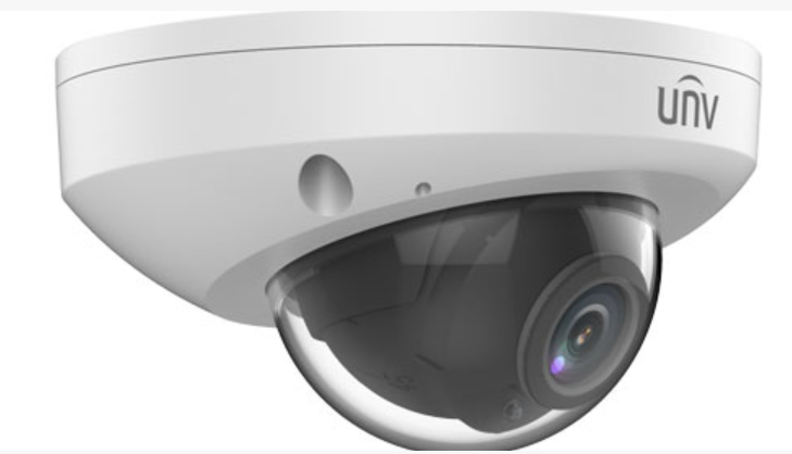 UNIVIEW IPC314SBADF28KM12I0 4MP HD Intelligent LightHunter IR Fixed Mini Dome Camera
