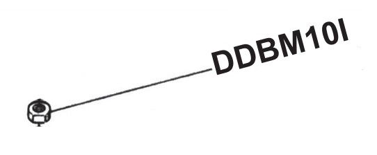 RIB DDBM10I 10MA LOW STAINLESS STEEL NUT UNI5590