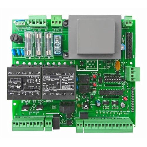 NOLOGO START-S9R centrale per 1mot. 230/400Vac. Rele' . Per cancell