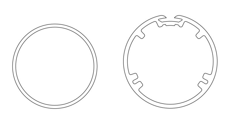 NICE 913.15.00 Tondo 40x1,5 ruota + corona