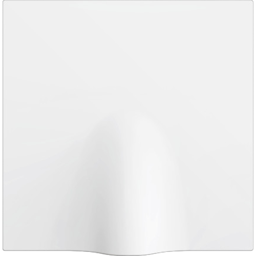ZENNIO ZS70CCOMW ZS70. Cable outlet cover 70x70 mm - Matt white