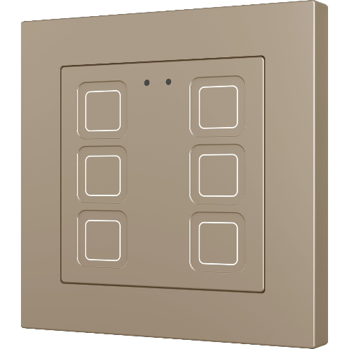 ZENNIO ZVITR55X6C RGB KEY 55 X6. CAPACITIVE BUTTON IN PC-