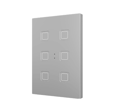 ZENNIO ZVITRXL6S RGB XL 6 key. PC-ABS capacitive button - 6