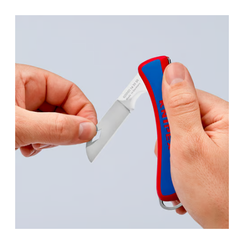KNIPEX 16 20 50 SB Folding knife for electricians