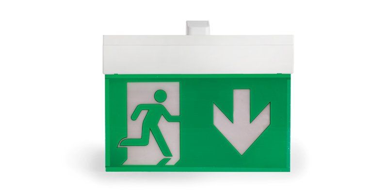 LIXIT HP320AA000340 Safety warning lamp for the exodus (PMMA warning panel excluded) - visibility up to 20m HP320 series
