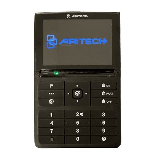 ARITECH INTRUSION ATS1125-B Keyboard for Axon control panels with Mifare reader, black
