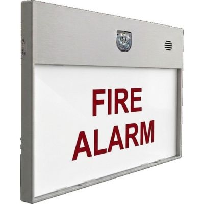 COOPER CSA INCENDIO EF-TRASP-FIR TRASPARENTE EFSB FIRE ALARM ETCHED