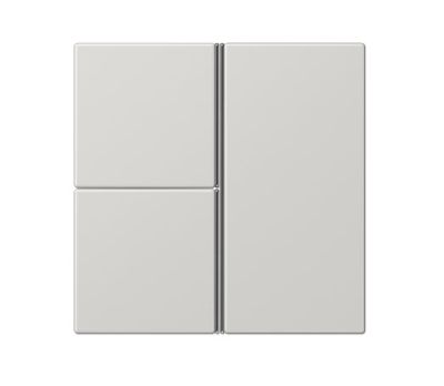 JUNG LS403TSALG Key cover for 3 channel sensor module - mod. LS990- light grey