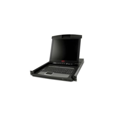 APC UPS AP5816 17 RACK LCD CONSOLE 16 PORT KVM