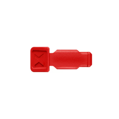 KNIPEX 00 61 10 CR ColorCode Clips rosso (10 pezzi)