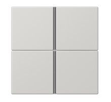 JUNG LS404TSALG Key cover for 4 channel sensor module - mod. LS990- light grey