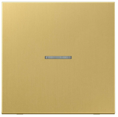 JUNG ME10911STRFC Pulsante KNX RF, 1 canale, ottone classico