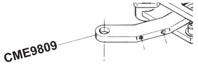 RIB CME9809 GALVANIZED MAGIC CURVE 105 LEVER