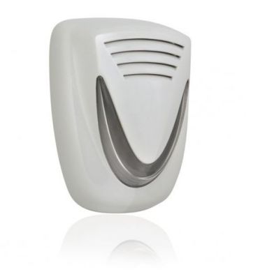 VENITEM 23.26.34 Sirena MINI MURANO L bianco/fumè + lampeggiante led 