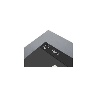 THINKNX PICCOLOF_D_AL Cornice GRIGIO SCURO in alluminio anodizzato per P