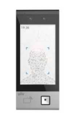 UNIVIEW OET-573B-HMQR-WR 7 inch face recognition terminal