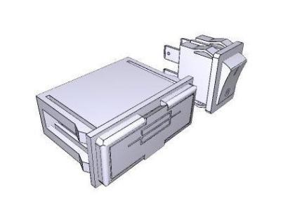 CAME SPARE PARTS 119RIR446 G3000 SWITCH AND FUSE HOLDER