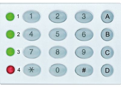 CAME 846CA-0020 PXKB WHITE BUILT-IN KEYBOARD