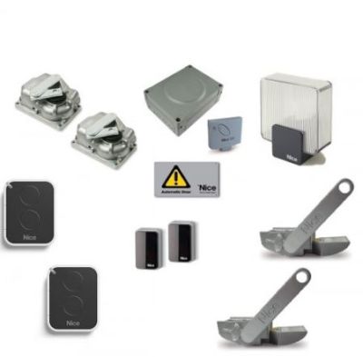 NICE MFAB3024BDKCE Bidirectional kit for the automation of swing gates with leaves up to 3 m