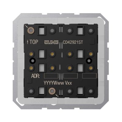 JUNG CD42921ST KNX key sensor module with integrated bus access