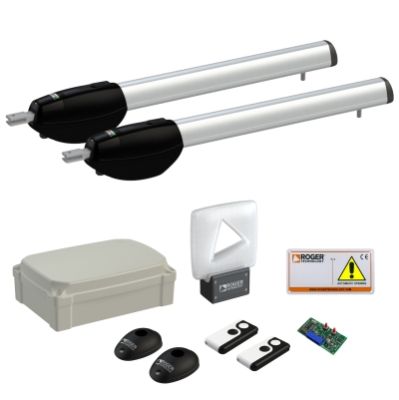 ROGER KIT BE20/410 GEAR MOTOR KIT FOR BRUSHLESS DOORS UP TO 4 METERS