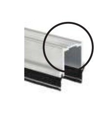 TAU S-T-LINEPROFI LOWER PROFILE FOR T-LINE (2 M BARS)