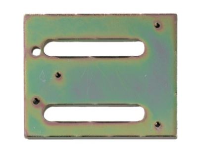 ARITECH ANTINTRUSIONE VM704P Piastra di fissaggio in acciaio per montaggio a saldare per serie VV600P/602P
