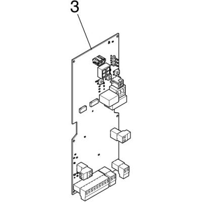 FAAC SPARE PARTS 63003390 E4000 ELECTRONIC BOARD
