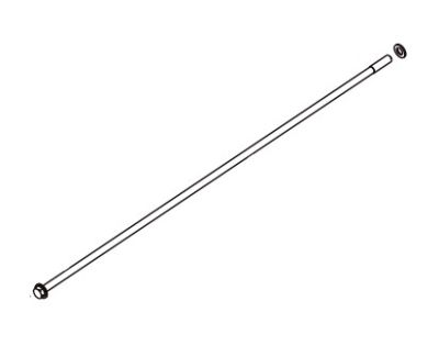 RIB IDA1024 R FRONT FLANGE TIE ROD