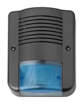 AVS ELECTRONICS 1164108 CARBON LOOK self-powered two-way radio siren
