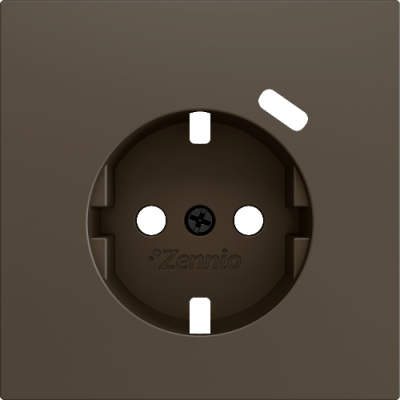 ZENNIO ZS70CSC1USM ZS70. Schuko socket cover with USB C 70x70 mm - Mo