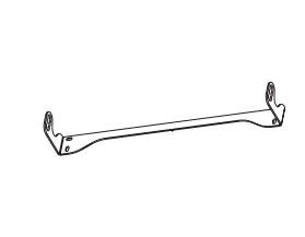 TOPP 1A4817 Vertical tilting mounting bracket - grey