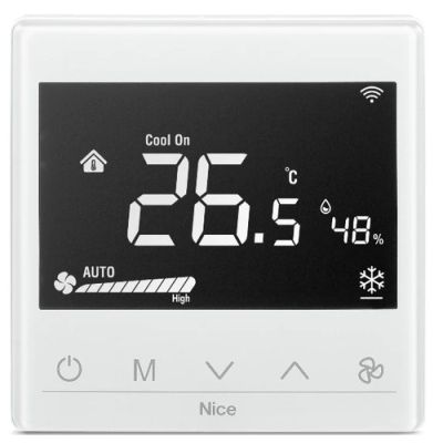 NICE FAN4-CONTROL Fan4-Control Fan Coil Thermostat 4-Pipes 868.4 Mhz
