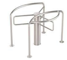 NICE TORNELLI TWISTI Tornello con ringhiera - Acciaio inossidabile lucido AISI 304
