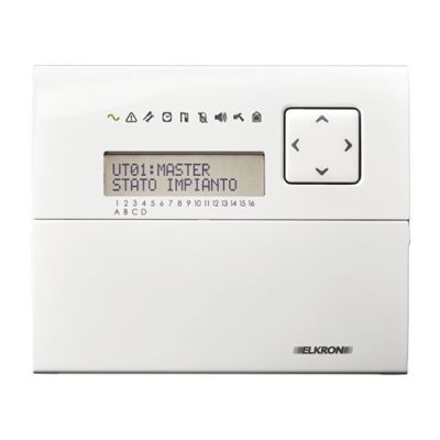 ELKRON 80KP0200111 KP3000-DP Tastiera con display LCD e lettore di pr