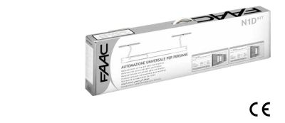 FAAC 105751 N1D SENSO KIT RADIO MARRONE
